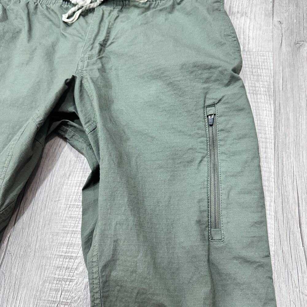 Vuori Womens Medium Ripstop Pants Green Organic Cotton Stretch - Picture 7 of 10